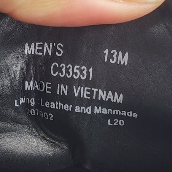 Cole Haan ØriginalGrand Energy Twin Oxford Men Size 13 Black Leather Dress Shoes - Picture 8 of 9